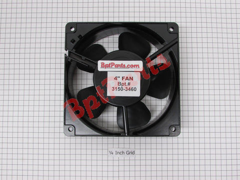 3150-3460 Square 4" Fan