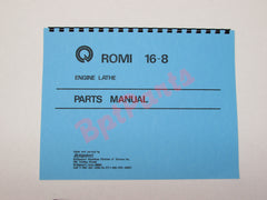 Q56556 ROMI 16-8 Parts Manual