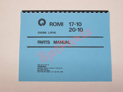 Q66921 ROMI 17-10 20-10 Parts Manual