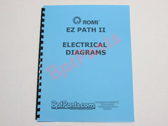 R57814 EZ Path II Electrical Diagrams & Electrical Parts Maunual