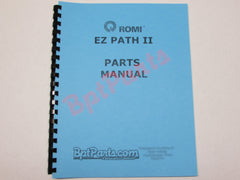 R66188B EZ Path II Parts Manual