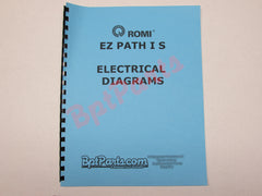 R72166 EZ Path I S Electrical Diagrams & Electrical Parts Manual