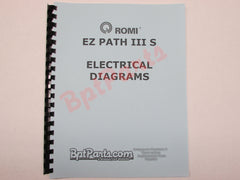 R85249 EZ Path III S Electrical Diagrams & Electrical Parts Manual